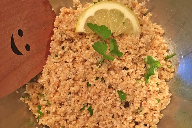 Bulgur mit Petersilie