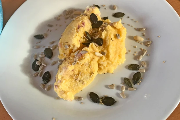 Polenta mit Rambol K&auml;se