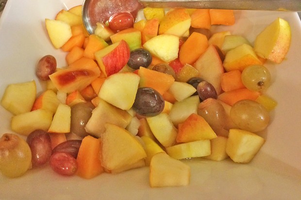Obstsalat mit Schwips