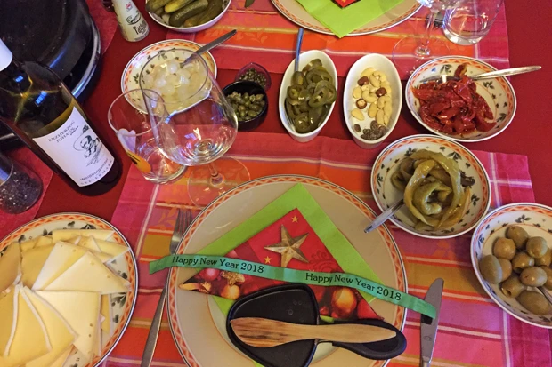 Vegetarisches Gourmet-Raclette