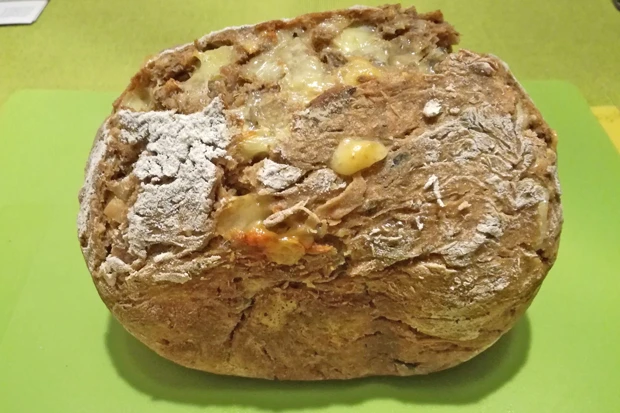 Gesundes Bauernbrot mit K&auml;se