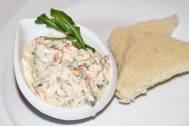Rucola - Tomaten - Dip