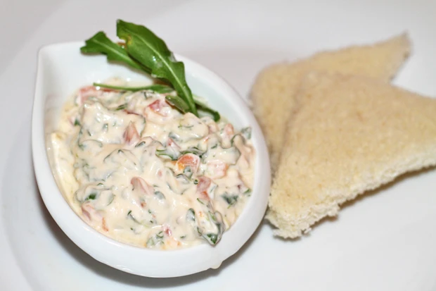 Rucola - Tomaten - Dip