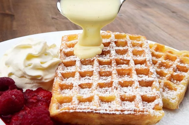 Buttermilch-Waffeln