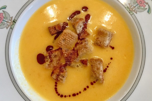 Kürbiscremesuppe