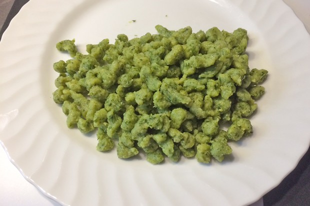 Spinatspätzle