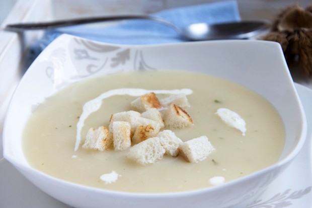 Steirische Kastaniensuppe