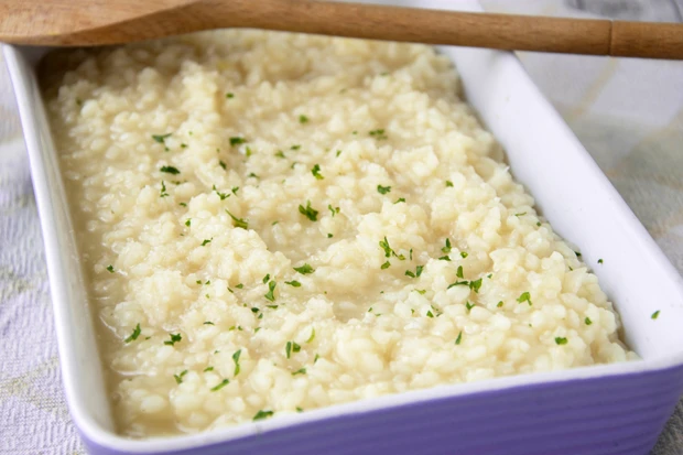 Risotto aus dem Backrohr