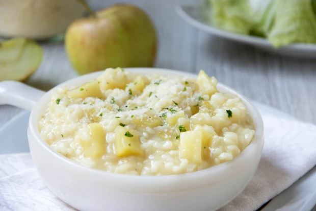 Apfel-Risotto