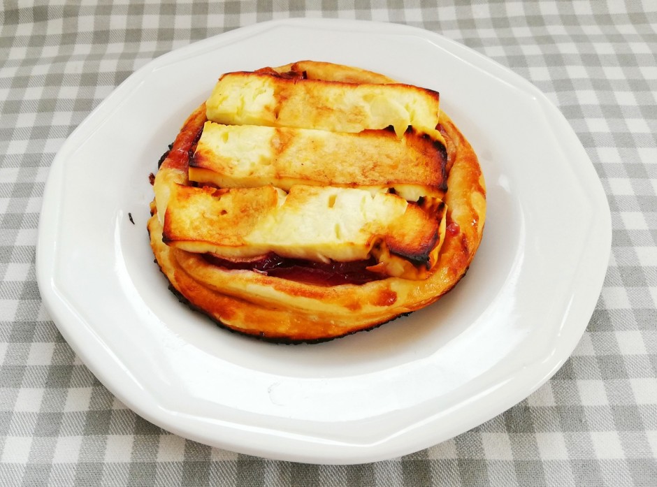 Tarte mit Ziegenkäse