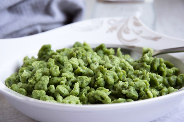 Spinatspätzle
