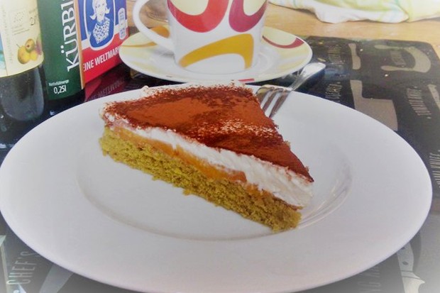 Einfache Tricolore-Torte