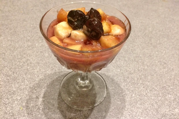 Jamaikanischer Obstsalat mit Pfiff