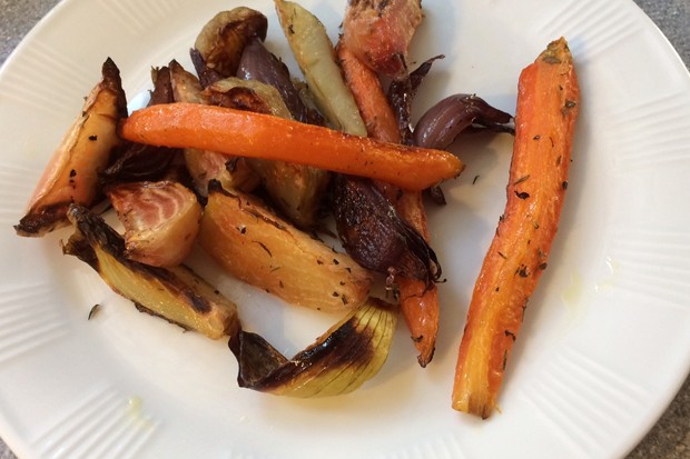 Wurzelgemüse aus dem Backofen