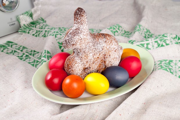 Osterhase Marmorkuchen