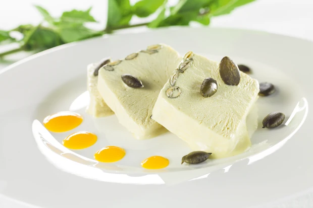 K&uuml;rbiskernparfait
