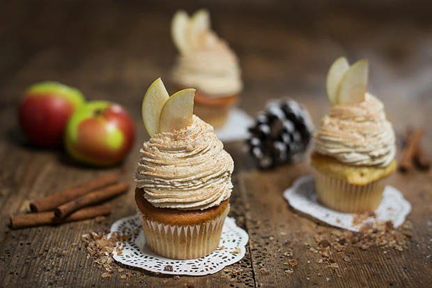 Bratapfel Cupcakes