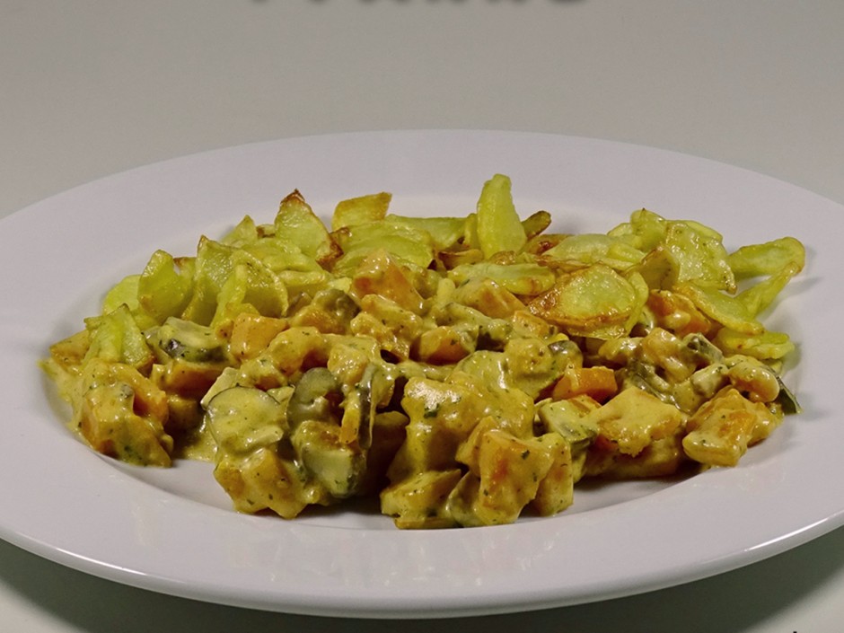 Champignon-Kürbis-Pfanne