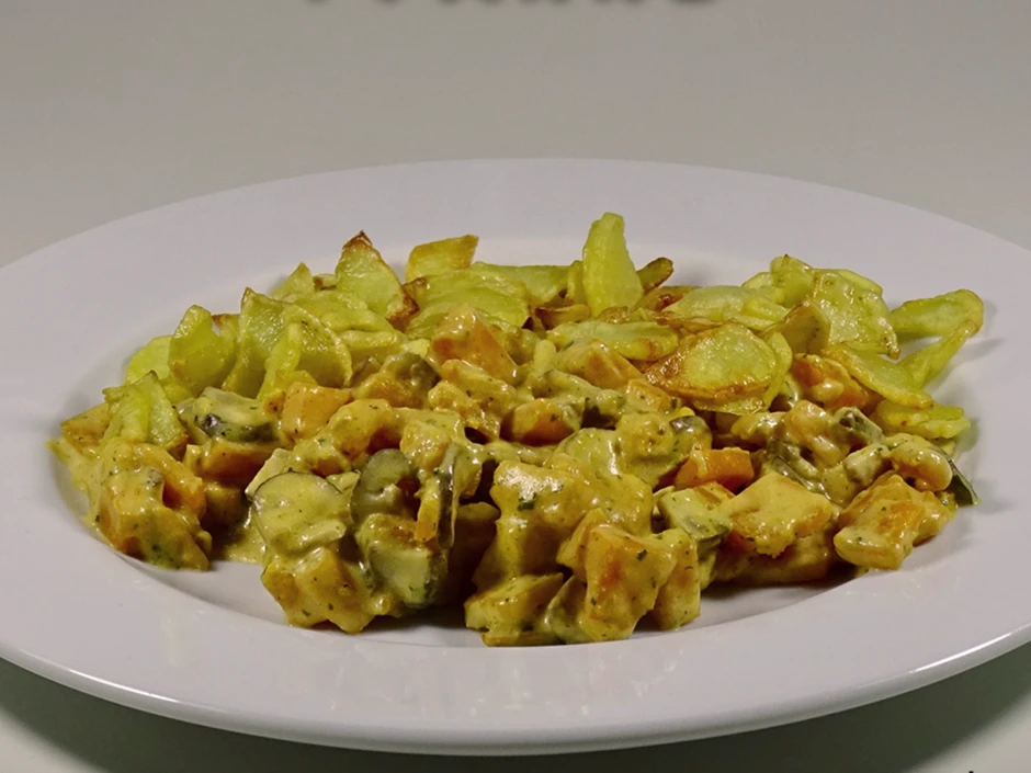 Champignon-Kürbis-Pfanne