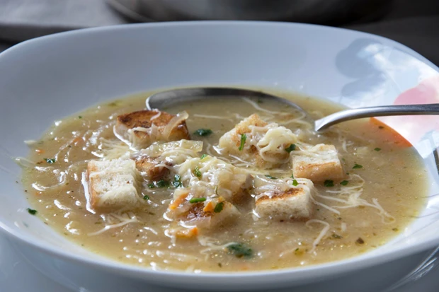 Zwiebelsuppe
