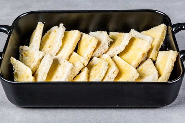 Brot-Butter-Auflauf