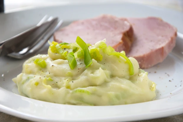 Erdäpfel-Porree-Püree