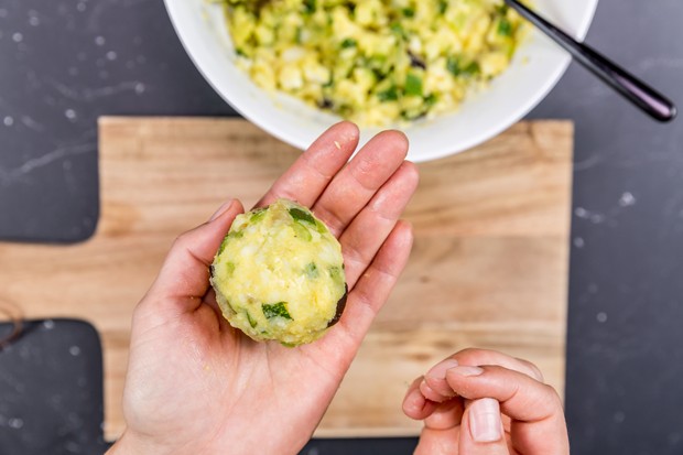 Radicchio Knödel