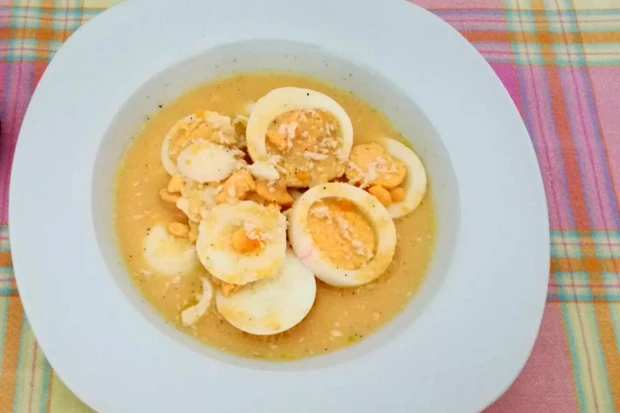 Eiersalat mit Kren