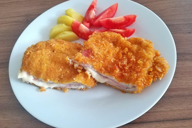 Cornflakes-Cordon Bleu