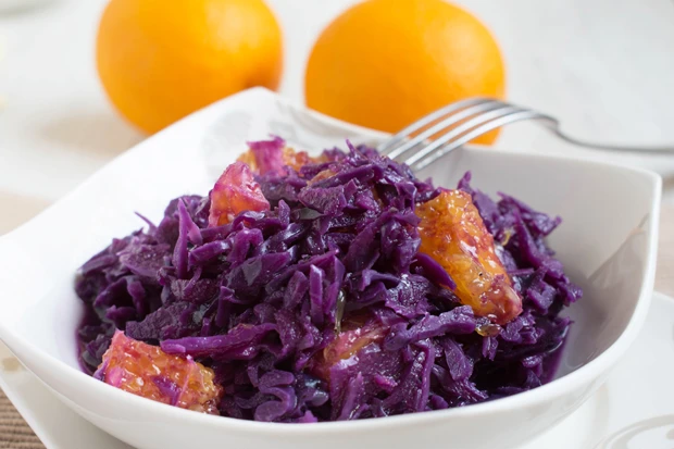 Orangen-Rotkraut