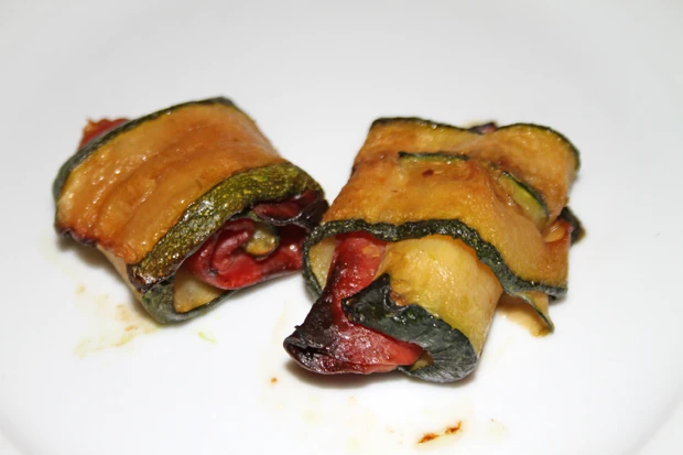 Zucchini - Schinken - R&ouml;llchen