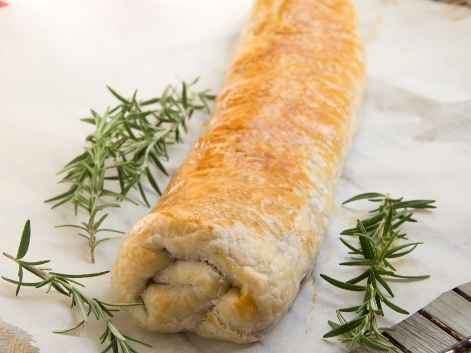 Käse-Gemüse-Strudel