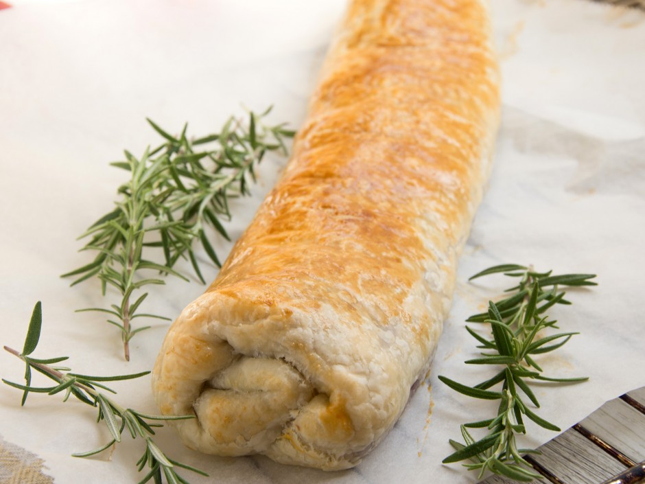 Käse-Gemüse-Strudel - Rezept