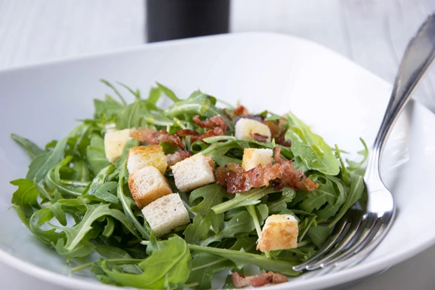 Rucola-Speck-Salat