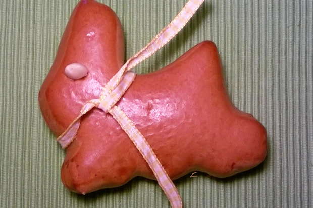 Osterhasen aus Germteig