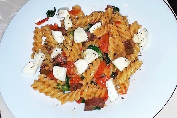 Feta-Pasta mit Tomaten
