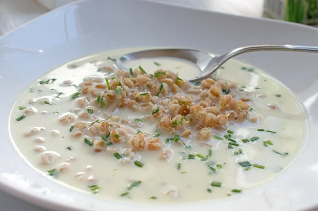 Gr&uuml;nkernsuppe