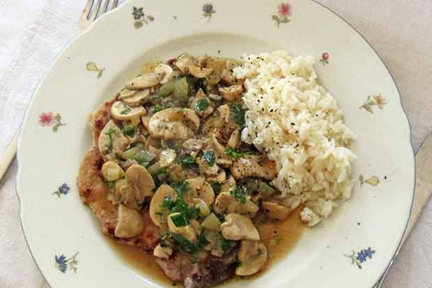 Champignonschnitzel