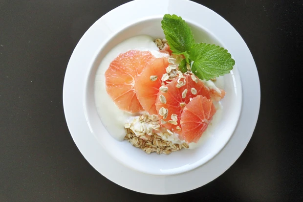 Grapefruit-Joghurt-Müsli