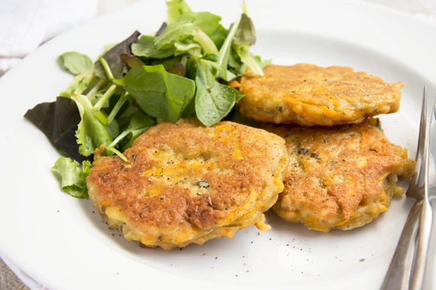 Kartoffel-Karotten-Puffer