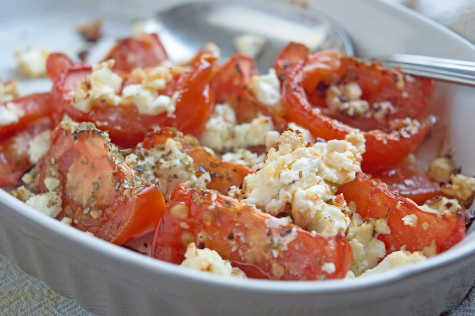 Feta-Tomaten-Pfanne