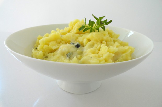 Erdäpfel-Gorgonzola-Püree