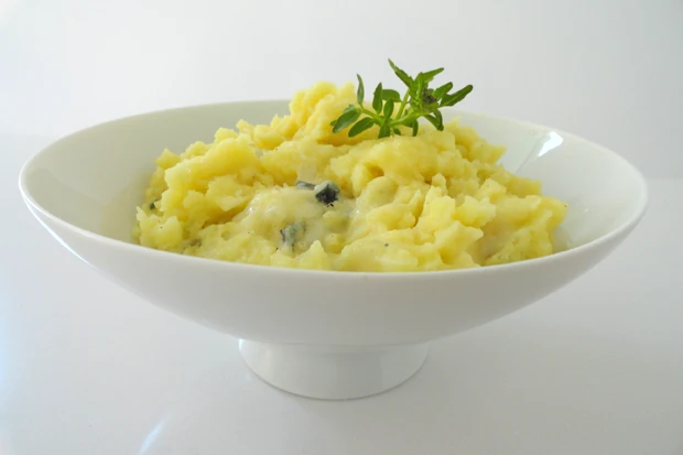 Erdäpfel-Gorgonzola-Püree