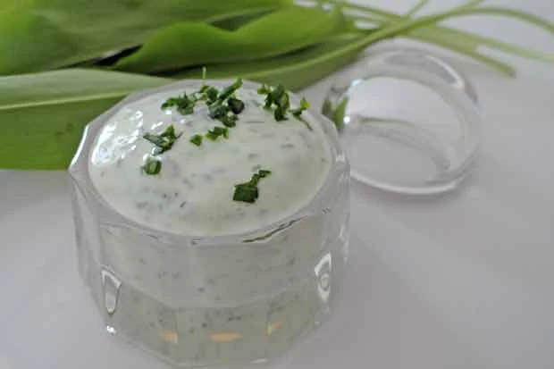 B&auml;rlauch-Rahmsauce