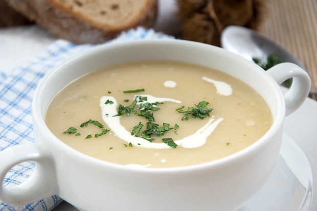 Maroni-Sellerie-Suppe