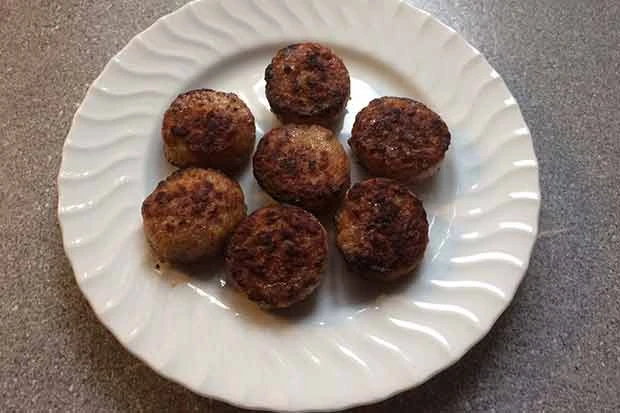 Griechische Fleischb&auml;llchen