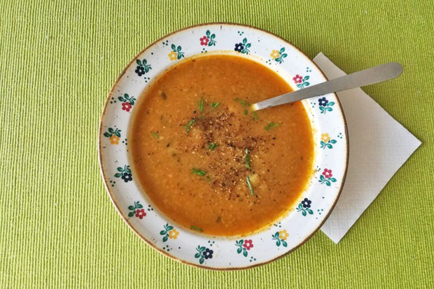 Pikante Kartoffelsuppe