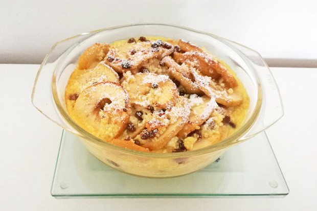 Apfel-Topfen-Auflauf