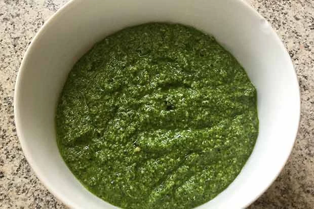 Pesto vom Radieschengrün