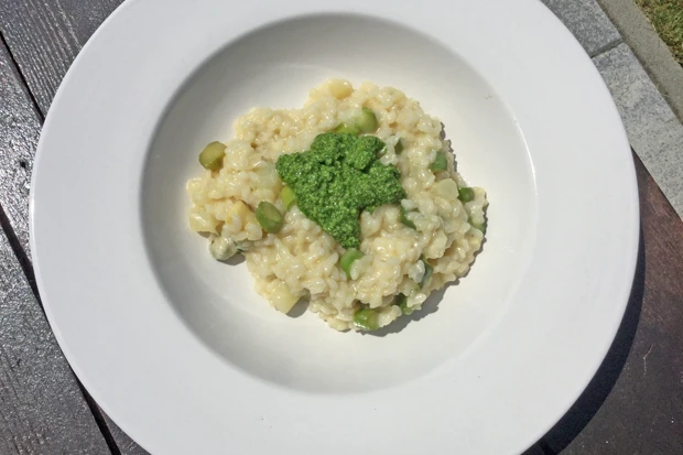 Spargelrisotto